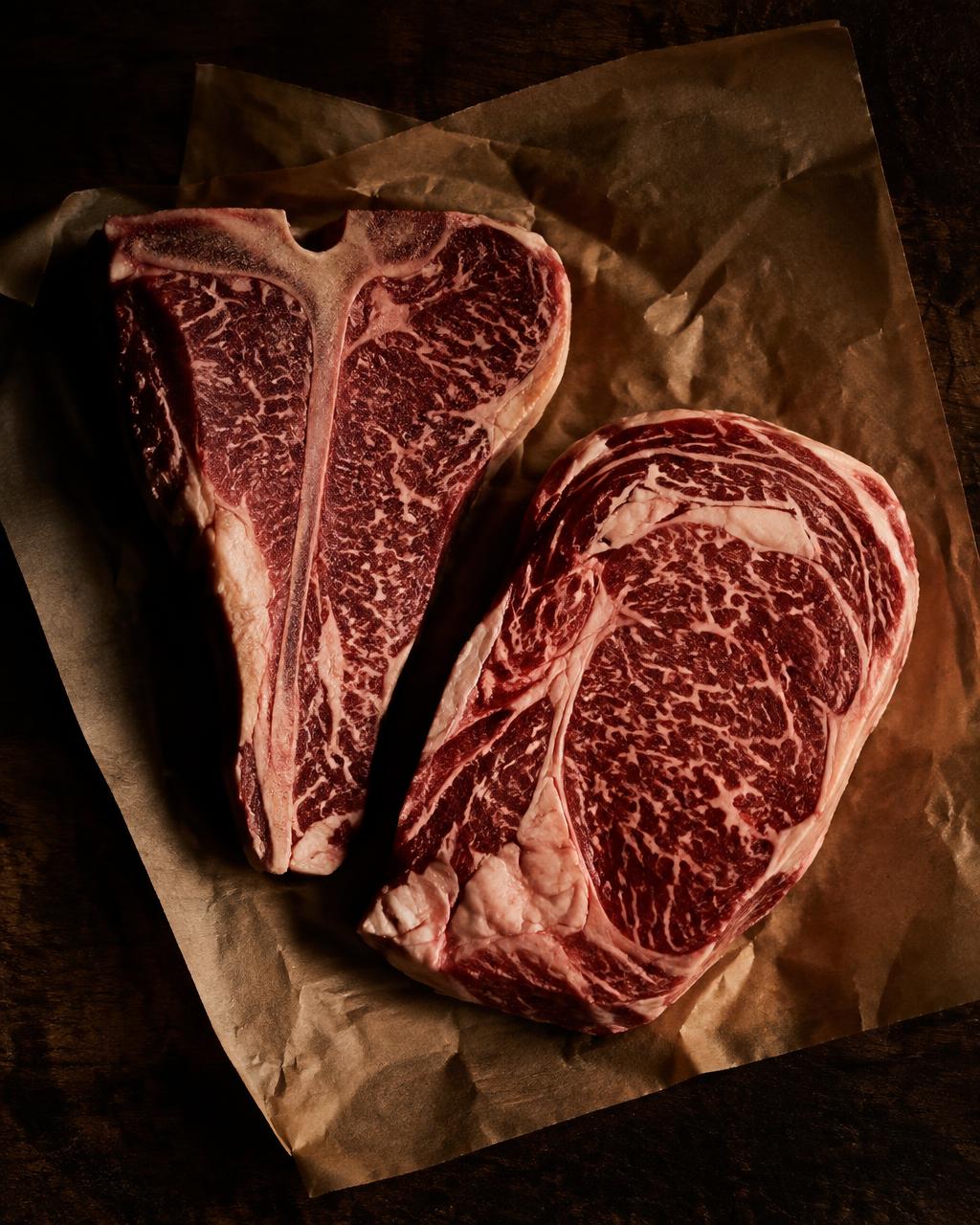 Fresh premium beef cuts